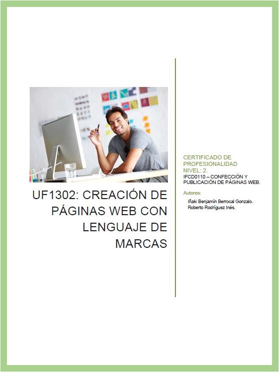 UF1302 Creación de páginas web con lenguaje de marcas